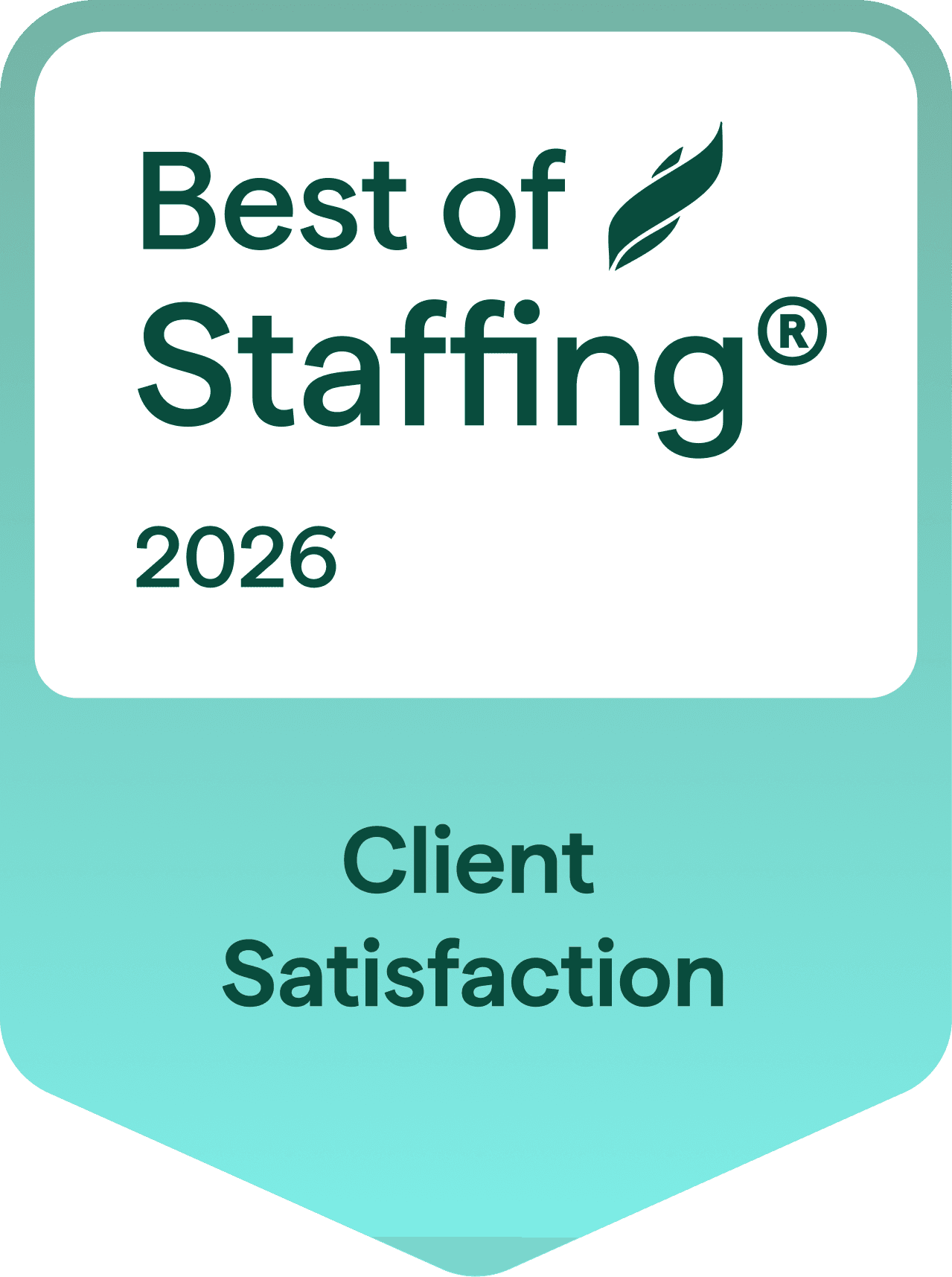 2026 Best of Staffing Client