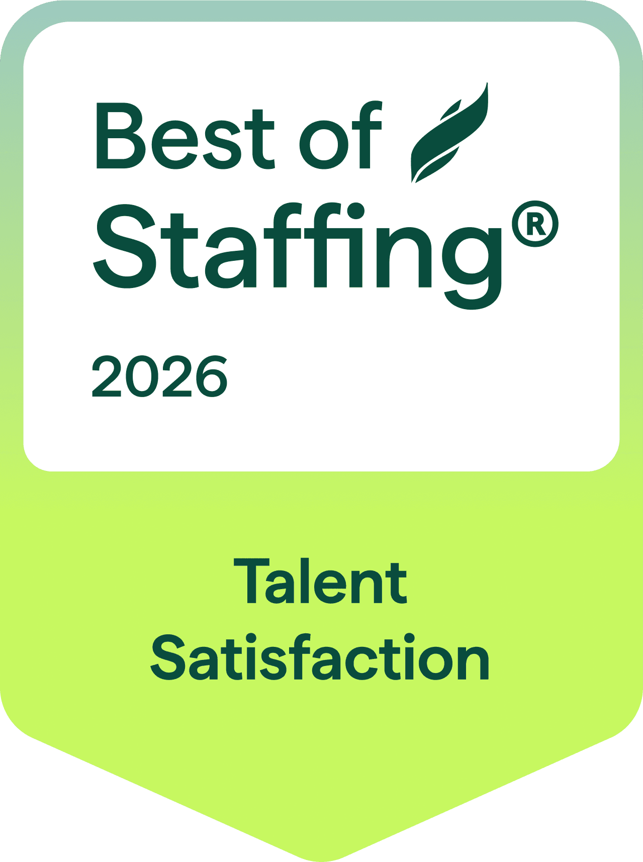 2026 Best of Staffing Talent